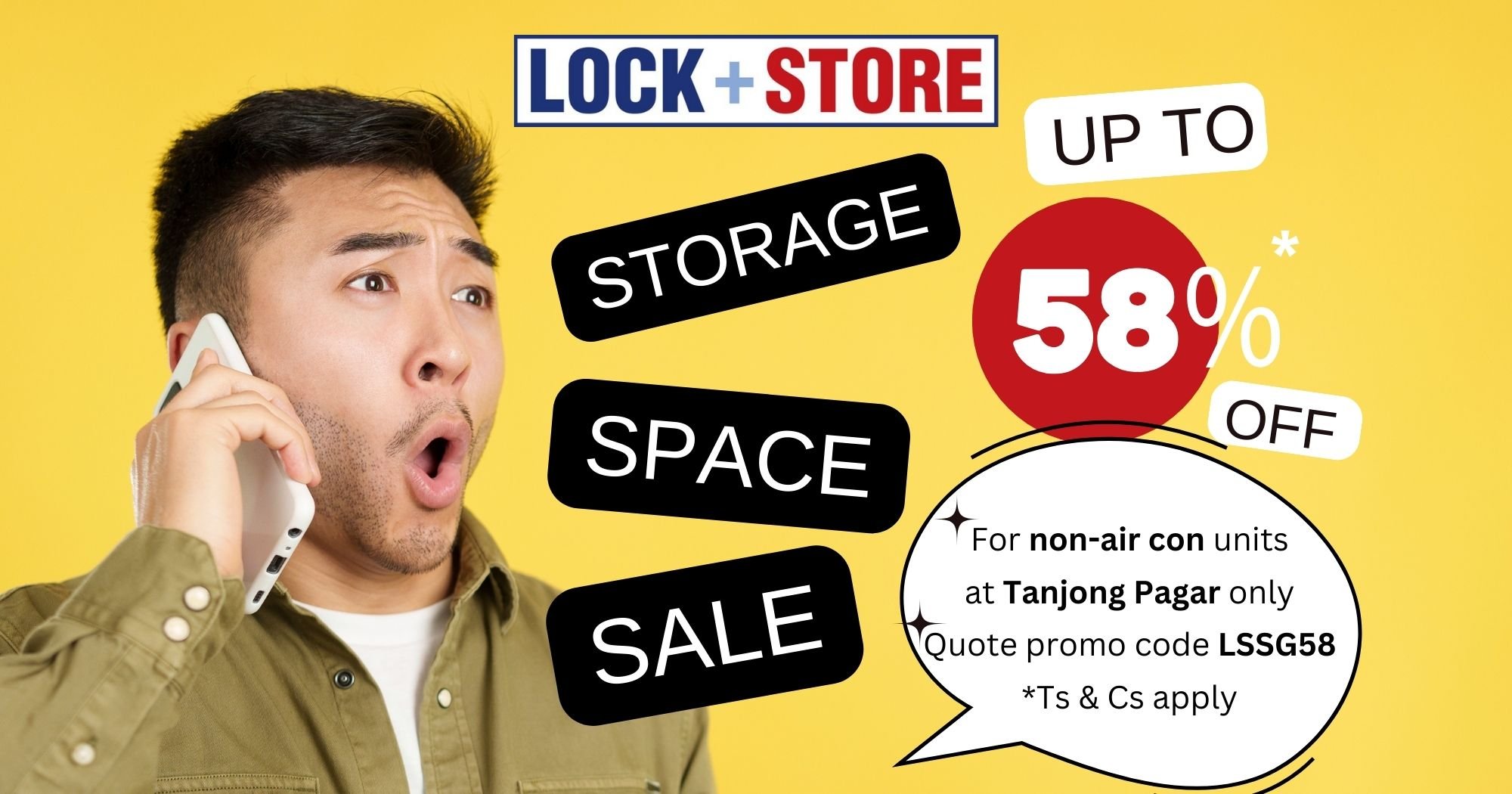 Self Storage Space for Rent at 14 locations in Singapore Lock+Store